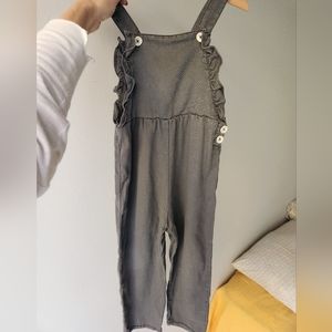 Zara girls jumpsuit